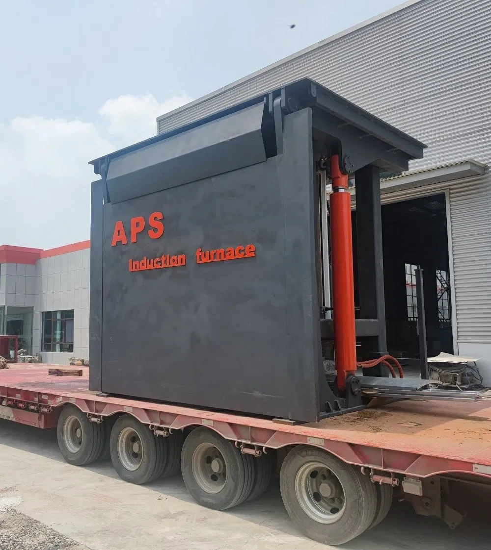 1 Year Industrial Aps Internation Standard Glass Melting Furnace 10ton