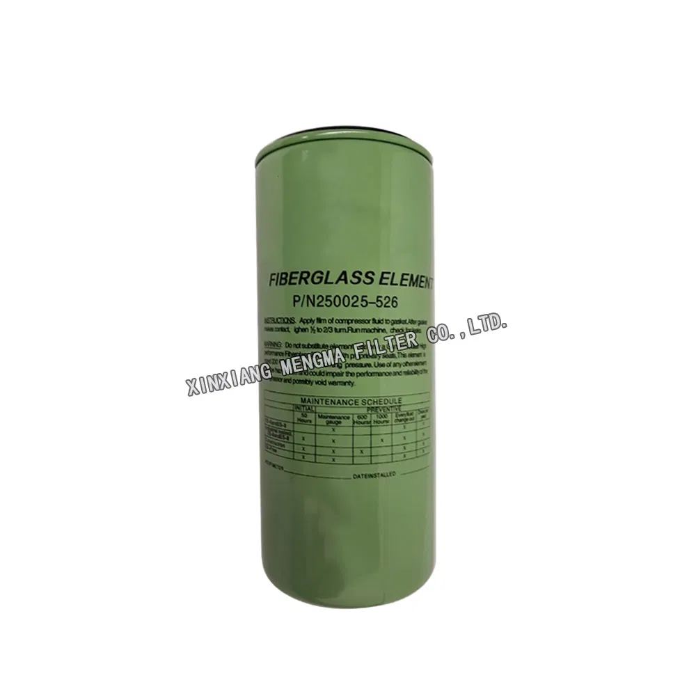 Air Compressor Oil Filter Element 250025-526 for Industrial Compressor Parts