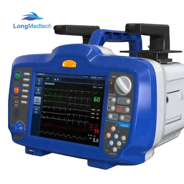 Hot Sale Biphasic Defibrillator Dm7000 with New System Aed Manual