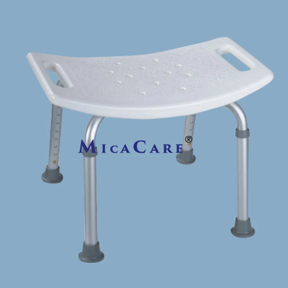 Adjustable Shower Stool with Non-Slip Suction Cup Feet