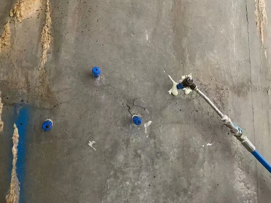 Hydrophobic Hydrophilic PU Grouting Materials Injection Leak Repair Waterproofing Building Material