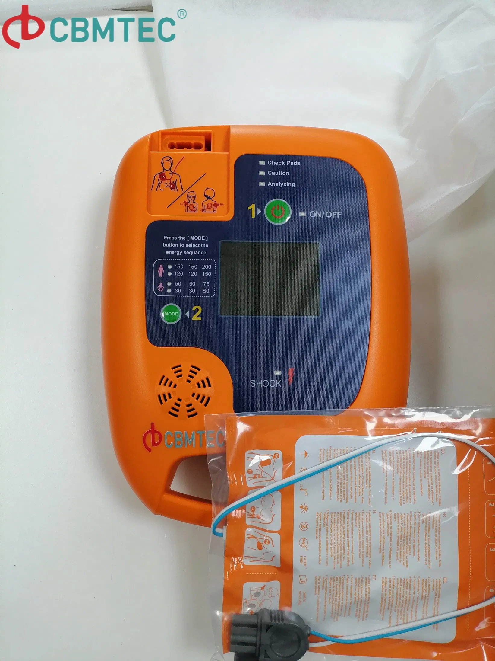 Full Automatic Aed First Aid Kit for Emergency Response and Safety