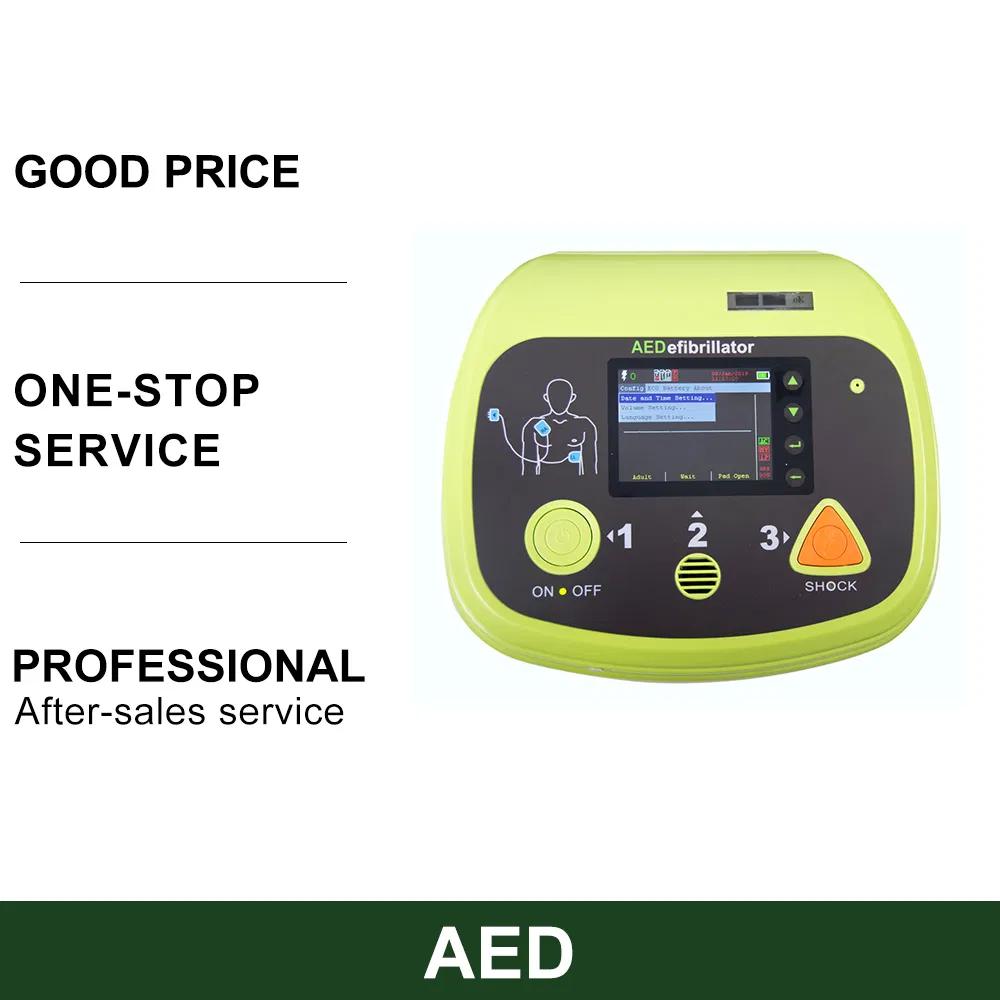 Aed Plus Professional Defibrillator Medical Device First-Aid Device Electric Power Source on Sale