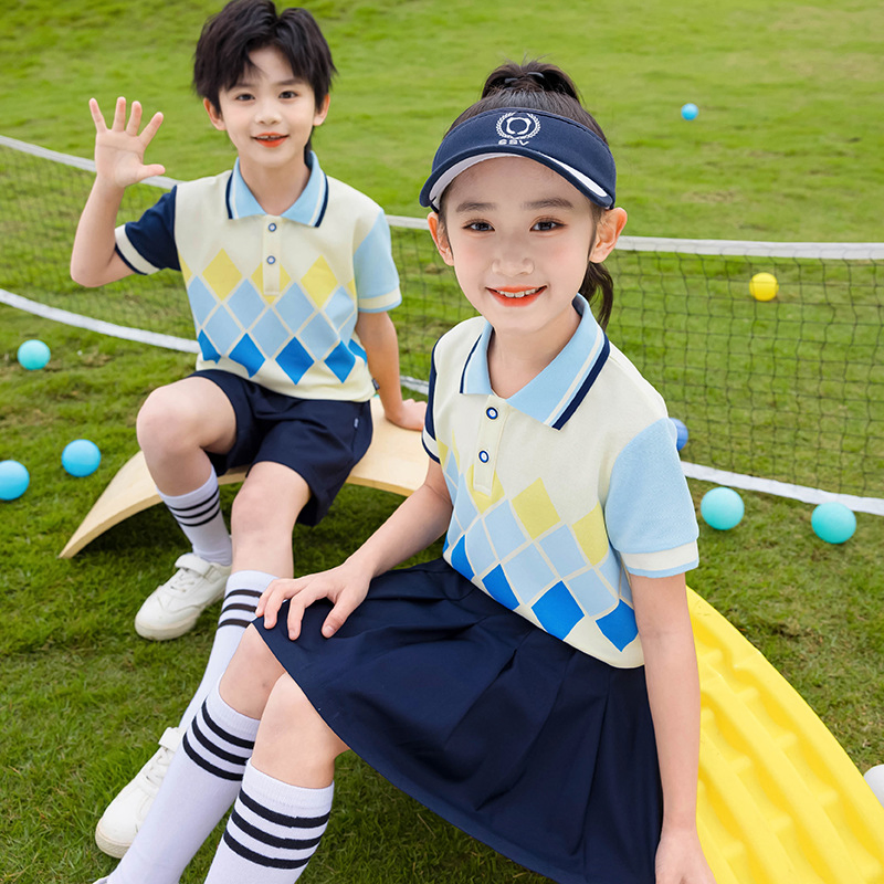 2026 New Sports Long Sleeves Suit for Kindergarten Primary and Secondary School Children of Manufacturers Wholesale