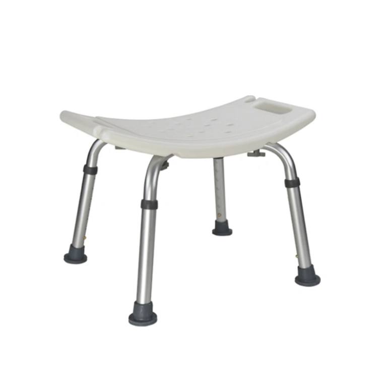 Adjustable Shower Stool with Non-Slip Suction Cup Feet