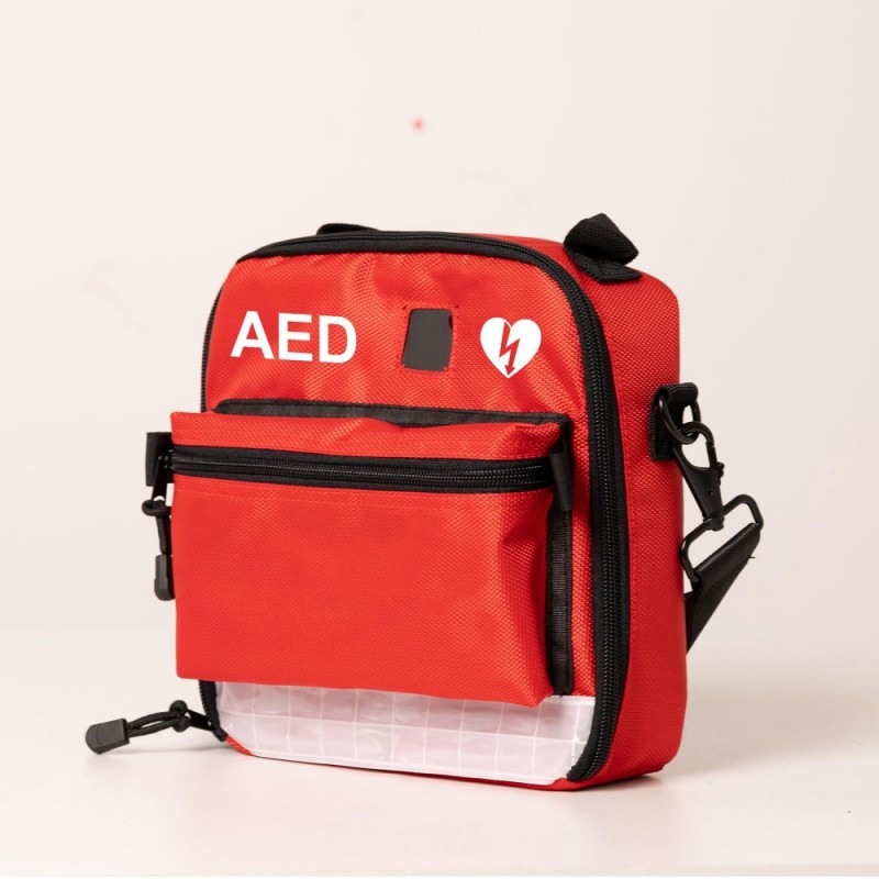 Wap-120VI-B2 Red Aed Defibrillator Soft Carry Bag for Vivest Aed