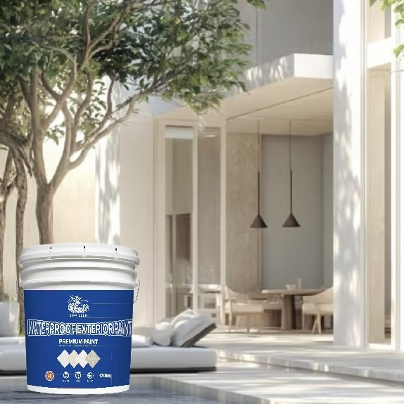 Polymer Waterproof Exterior Paint Wall Color Change Coating