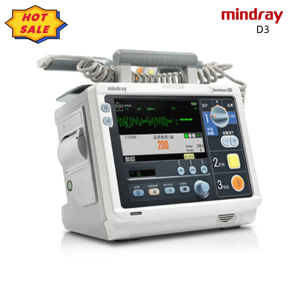 Professional Mindray Biphasic Aed Manual External Defibrillator Prevent Inadvertent Defibrillation