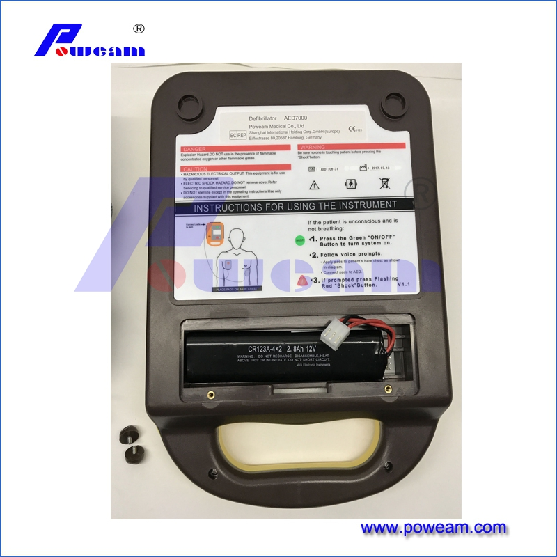 Poweam Aed7000 Aed Semi-Automatic Defibrillator