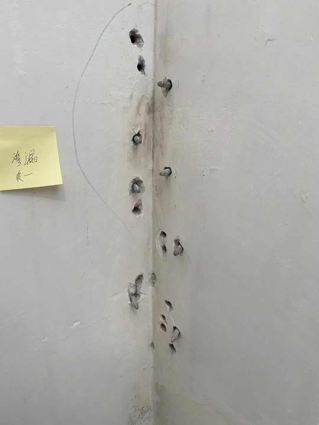 Hydrophobic Hydrophilic PU Grouting Materials Injection Leak Repair Waterproofing Building Material