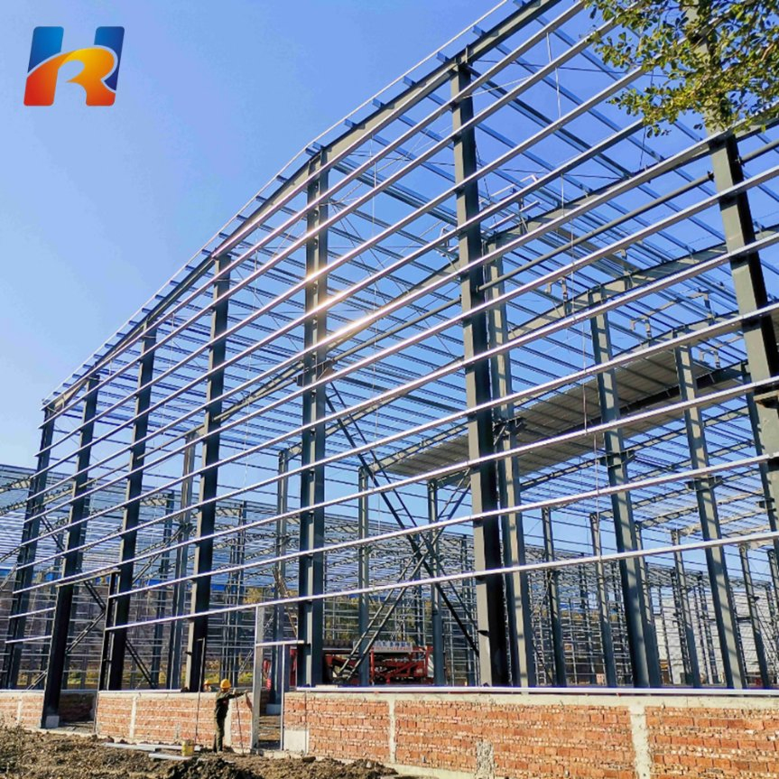 Industrial Prefabricated Building Structural Steel Plant Factory Workshop Building Shed Design Low Cost Prefab Steel Structure Warehouse