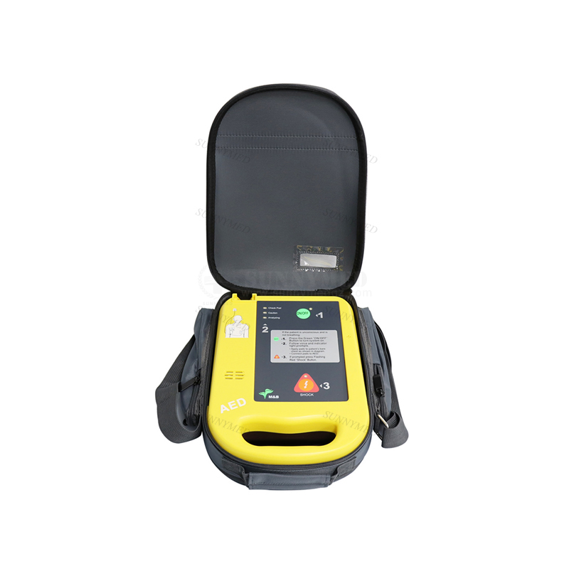 Sy-C025 Portable Defibrillator Monitor Kit First Aid Emergency Treatment Machine Automatic Aed