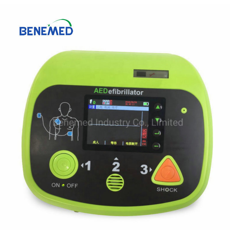 New Aed Defibrillator with LCD Display