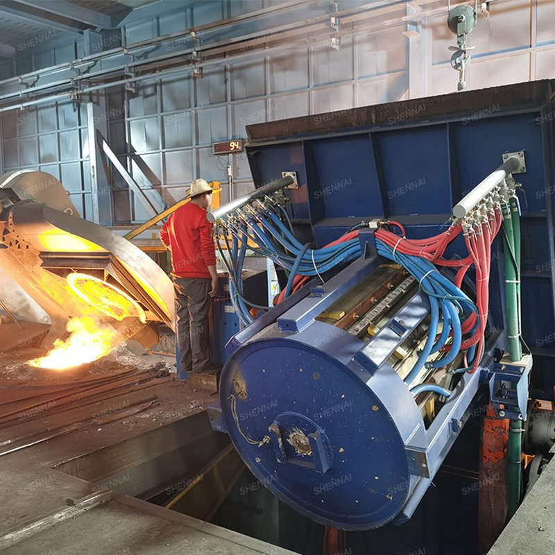 100kg 250kg 500kg 750kg 1t 2t 5t Steel Tilting Furnace Machine Iron Electric Smelting Metal Melting Induction Industrial Furnace