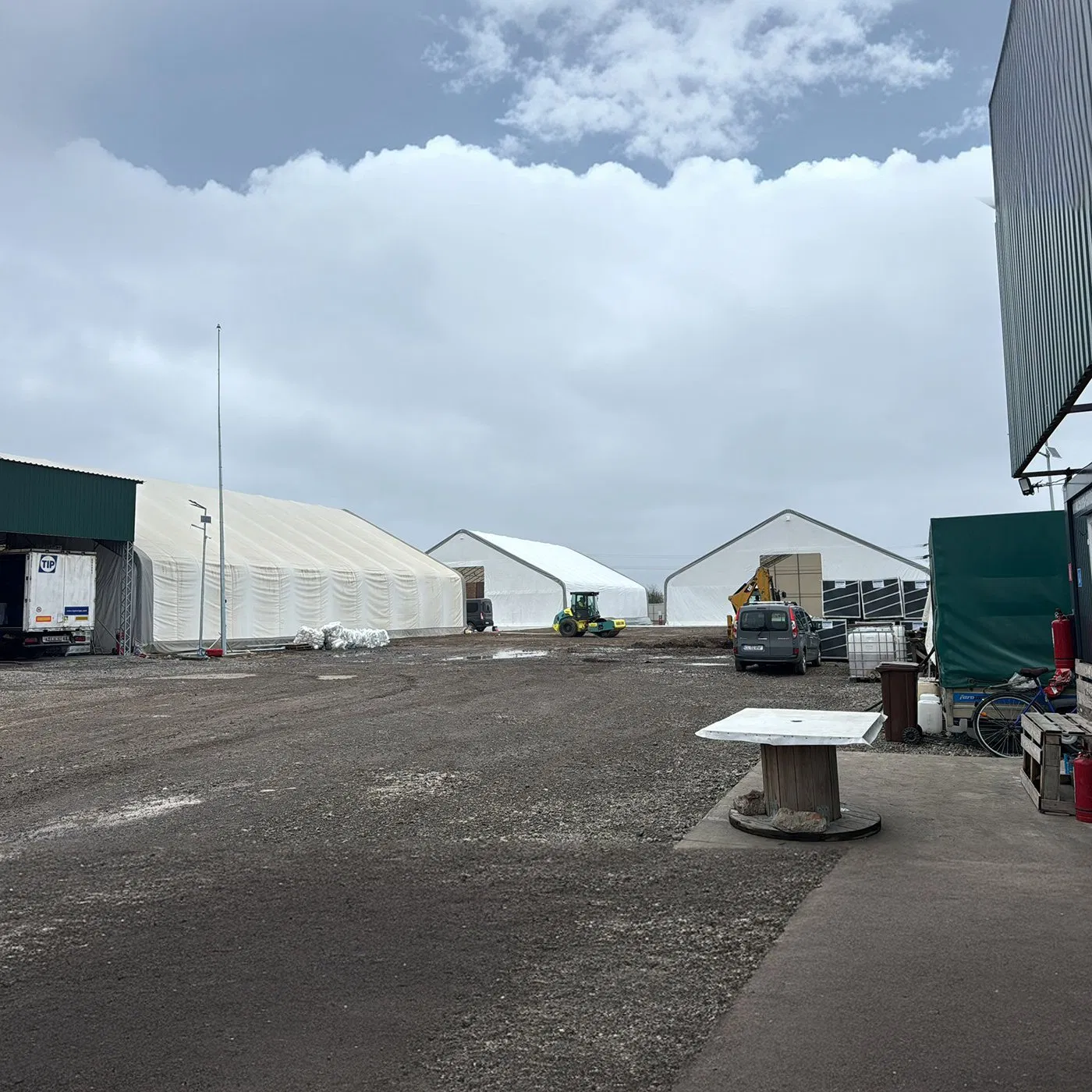 21X24X8.5m Prefabricated Warehouse Storage Tent Manufacturer Industrial Solutions Building PVC Storage Shelter