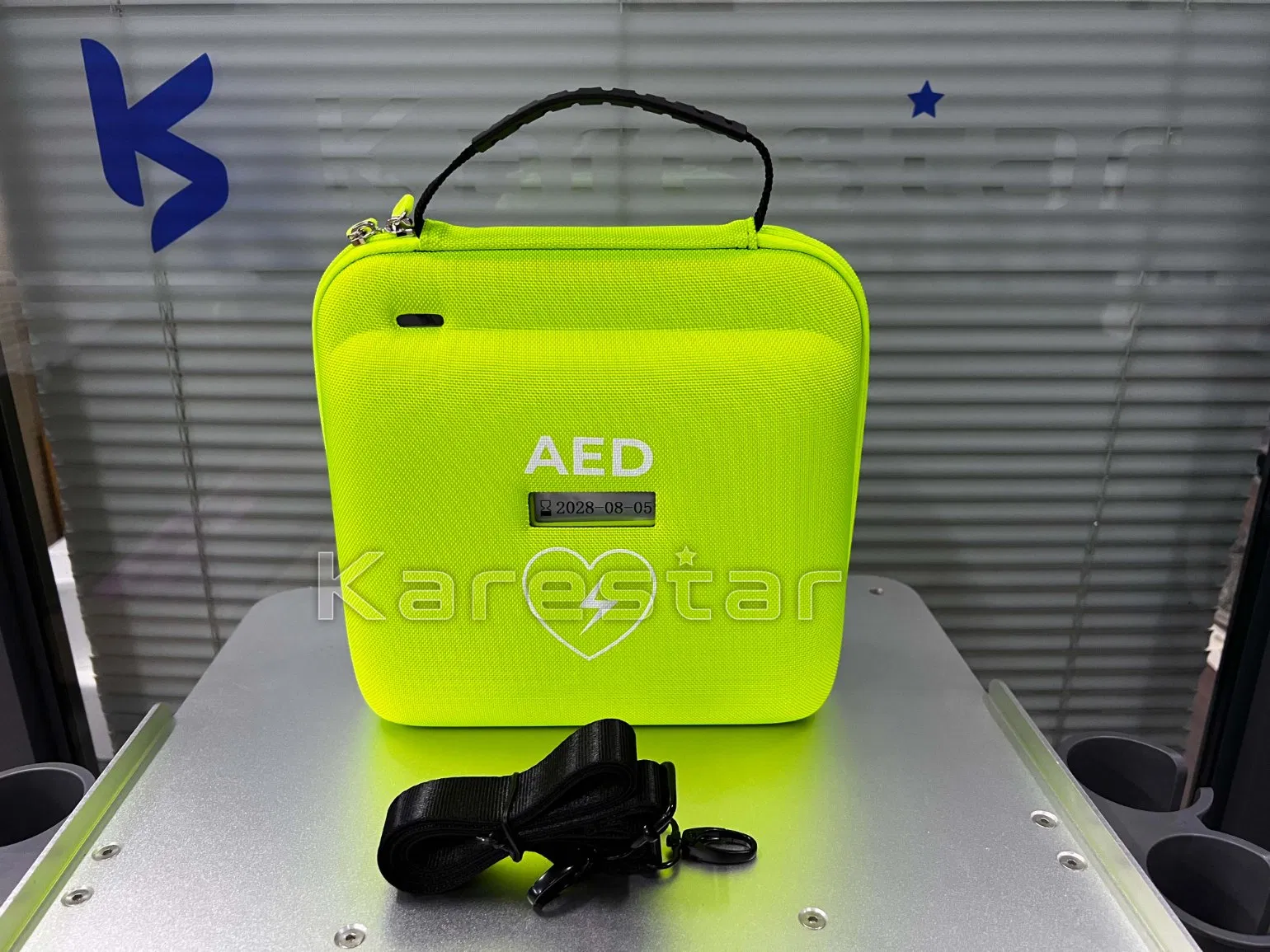 High Quality Portable Defibrillator Carry Case Defibrillator Carry Case Semi-Rigid Carry Case Aed