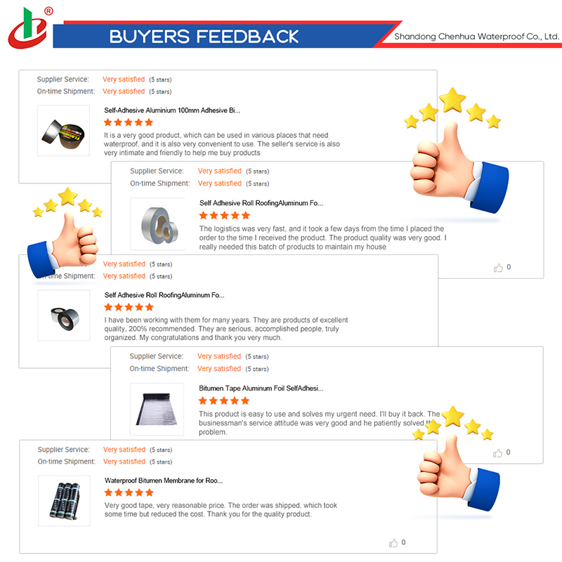 Building Material Bitumen Flashing Waterproof Tape