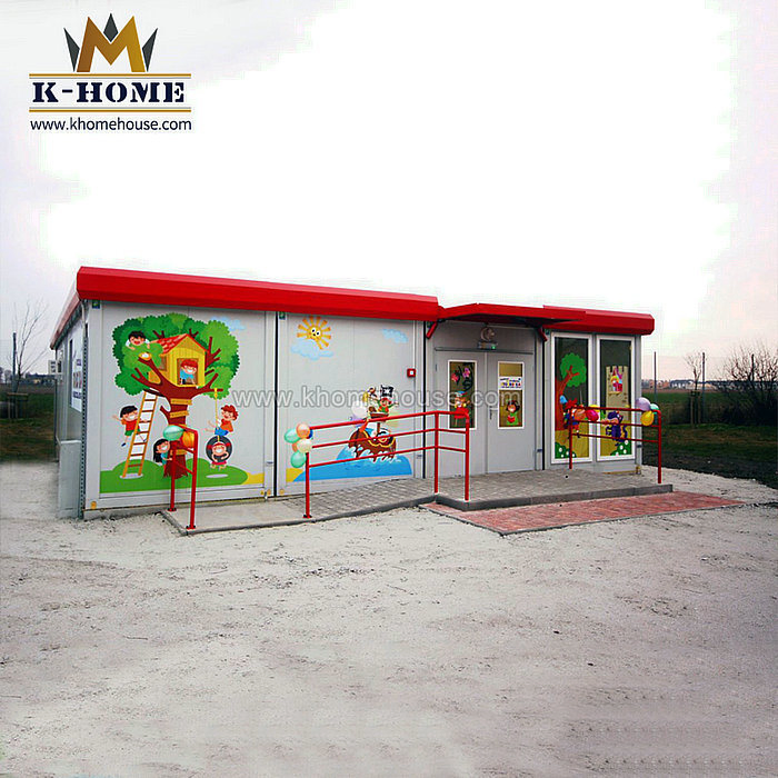 Tempoary Prefab Sandwich Panel School for Children