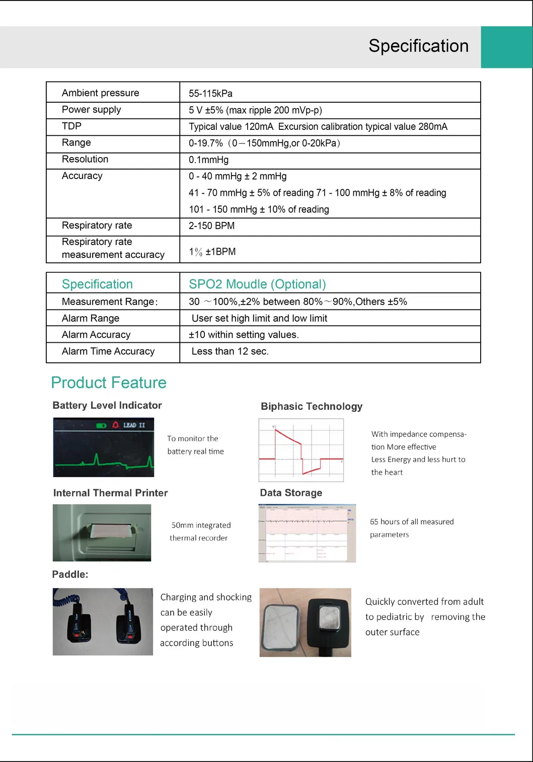 Defibrillator Monitor View 3