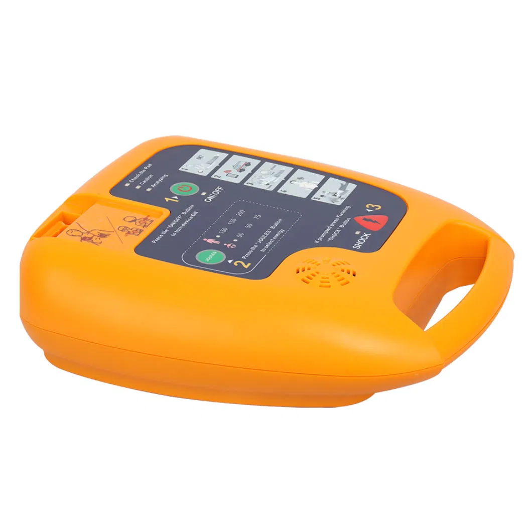 Portable Biphasic CPR Machine Cardiac Automated External Defibrillator Aed