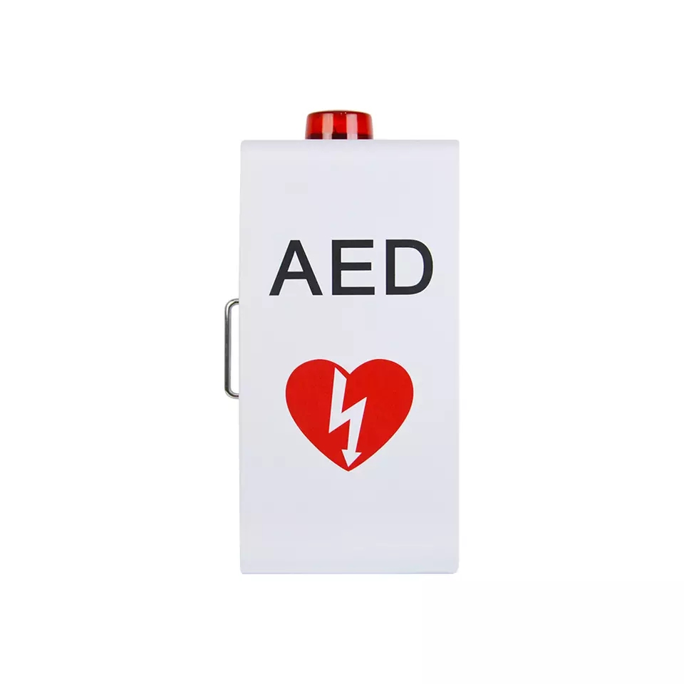 Medical Proof Water A First Aid Kit Storage Wall Box Defibrillator Aed Cabinet
