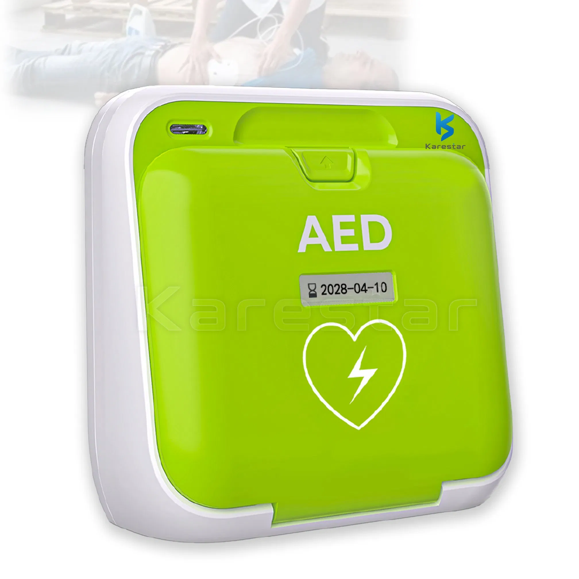 High Quality Portable Defibrillator Carry Case Defibrillator Carry Case Semi-Rigid Carry Case Aed