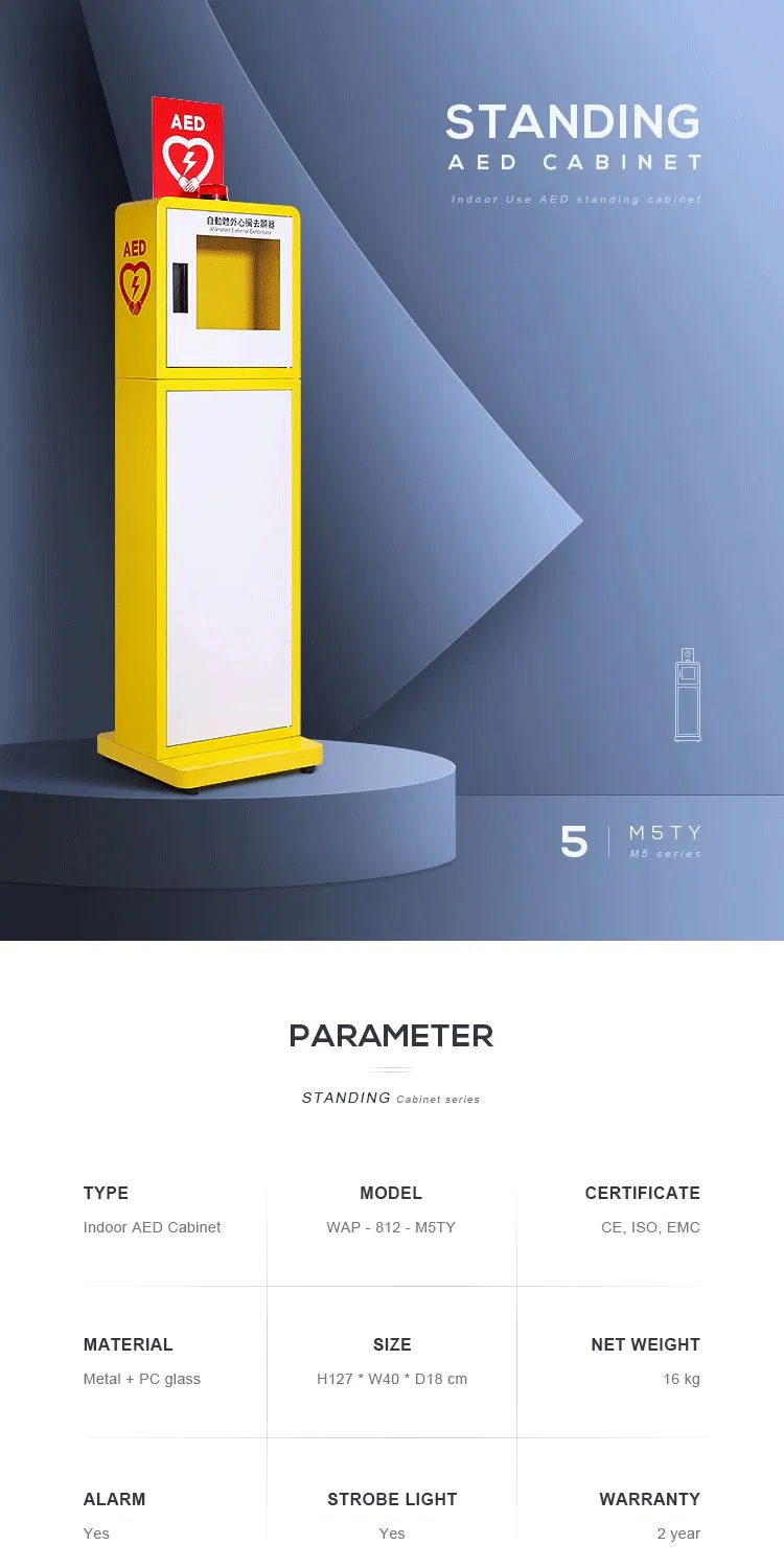 AED Cabinet Detail 1