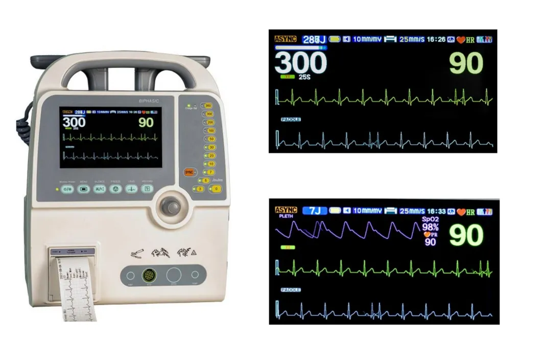 Biphasic Defibrillator Monitor