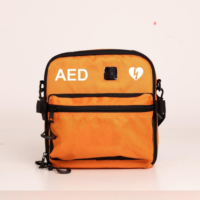 Wap-120VI-B2 Orange Aed Defibrillator Soft Carry Bag for Vivest Aed