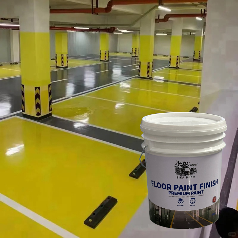 Epoxy Interior Protective Coating Multifunctional Waterproof Anti Slip Renovation Colorful Floor Paint