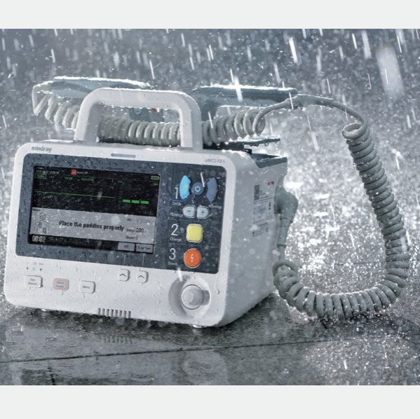 Portable Biphasic Aed Monitor for Emergency Medical Use