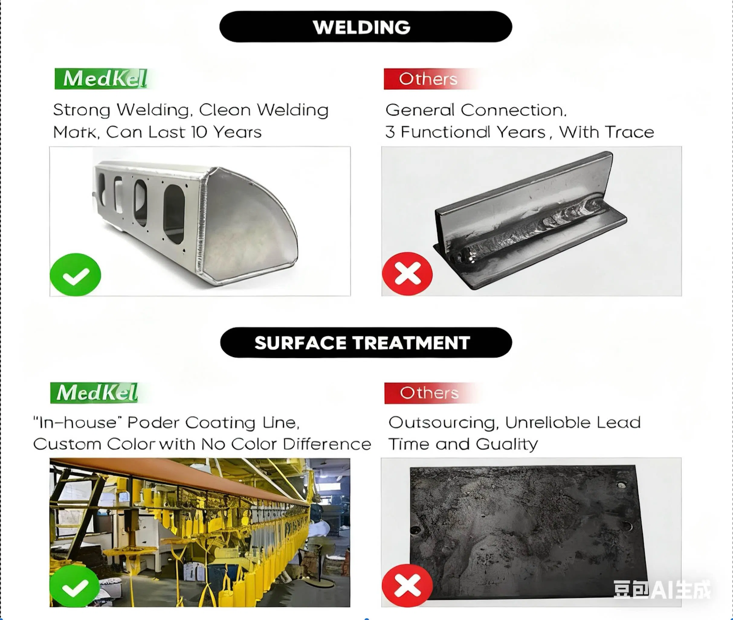 Wall Mounted Aed Cabinet with Alarm-NEMA 4X Rated Weatherproof Outdoor/Indoor Use