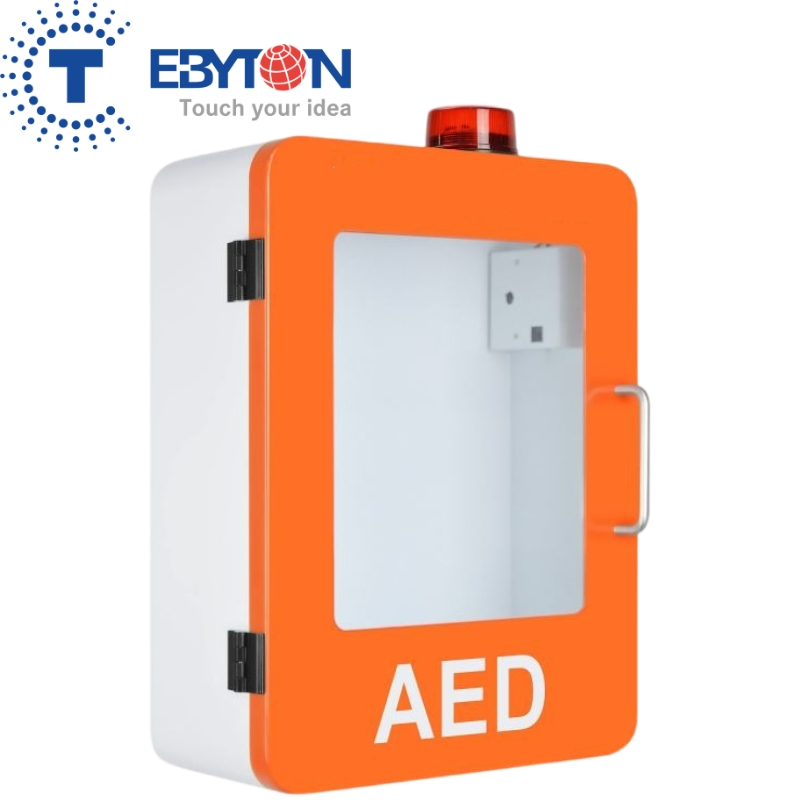 OEM Custom Emergency Kit Aed Cabinet Designed for Wall Mounted &amp; Public Access