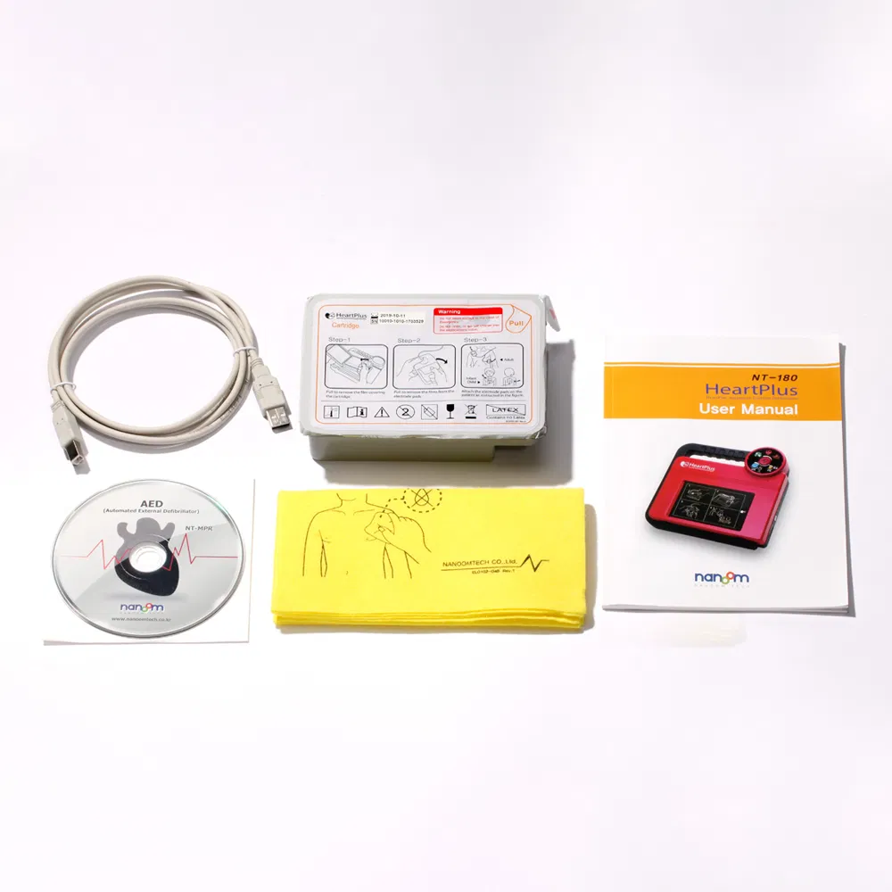 Portable First Aid Kit Machine Automated External Defibrillator Aed