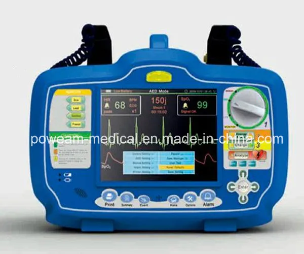 7 inch Color LCD Display AED External Defibrillator