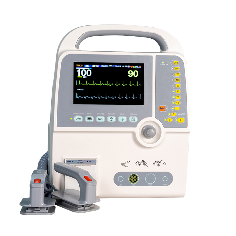 OEM Mecan Automated External Defibrillation Home Aed ECG Monitor and Portable Cardiac Defibrillator with ISO13485