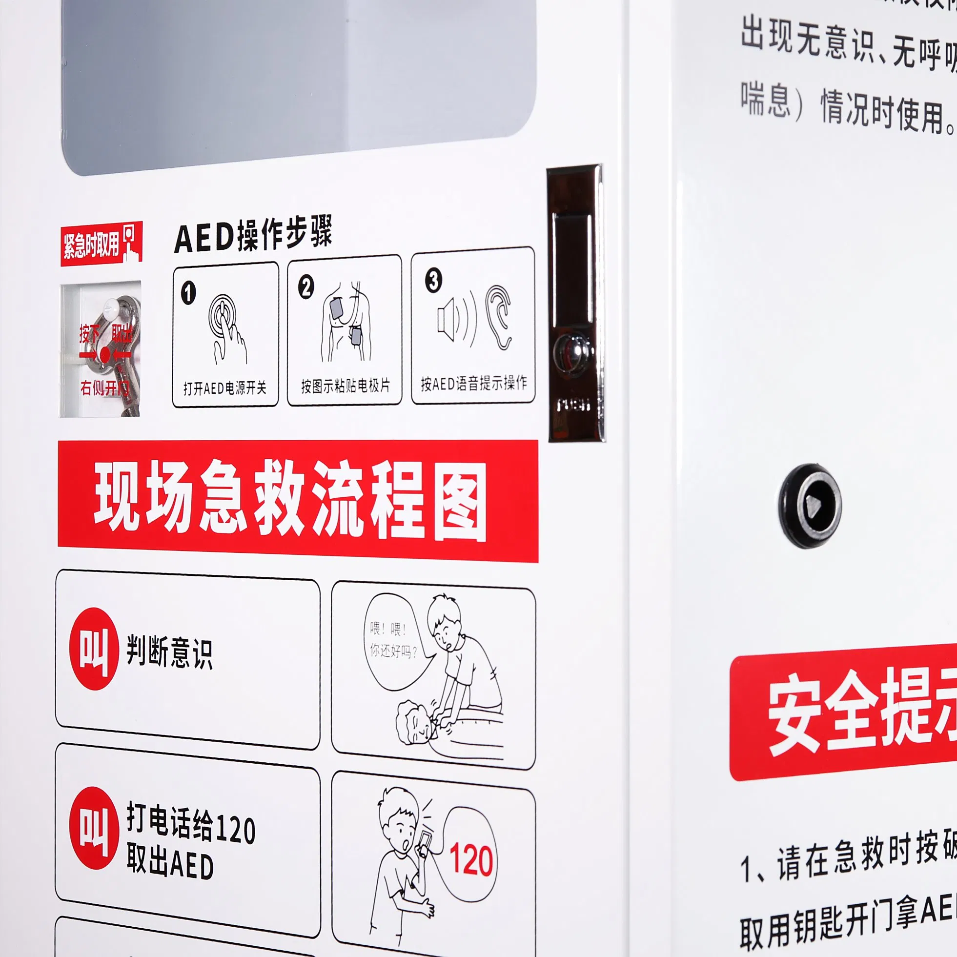 Wap M5p Mounted Storage Stainless Steel Wall Mount Indoor Aed Cabinet for Wall Mount