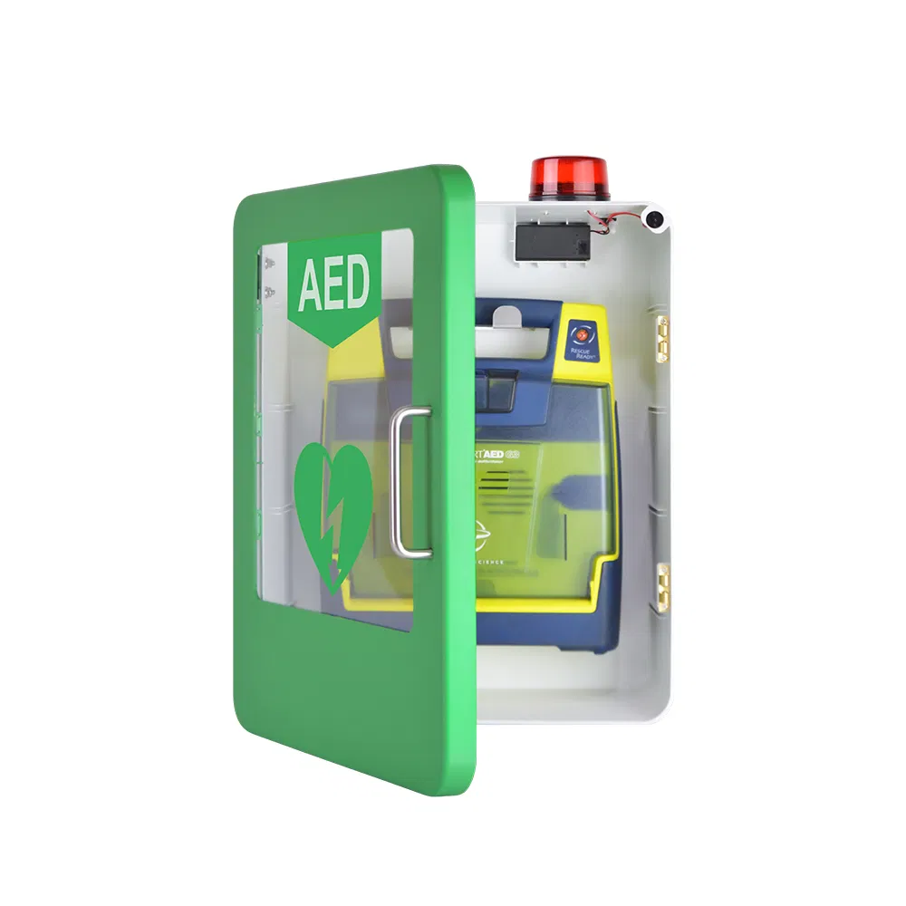 High Quality Plastic Wall Box Mounted Customized Aed Cabinet for All Aeds