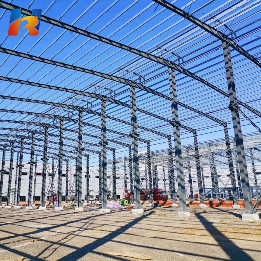 Industrial Prefabricated Building Structural Steel Plant Factory Workshop Building Shed Design Low Cost Prefab Steel Structure Warehouse