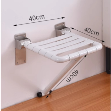Heavy-Duty Non-Slip Folding Shower Chair Suitable for The Elderly and Disabled