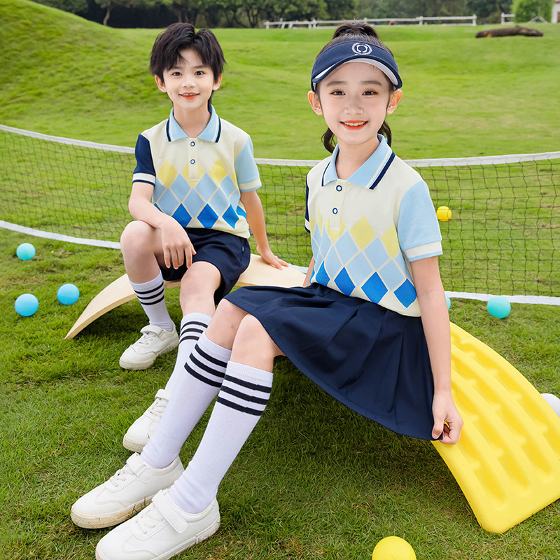 2026 New Sports Long Sleeves Suit for Kindergarten Primary and Secondary School Children of Manufacturers Wholesale