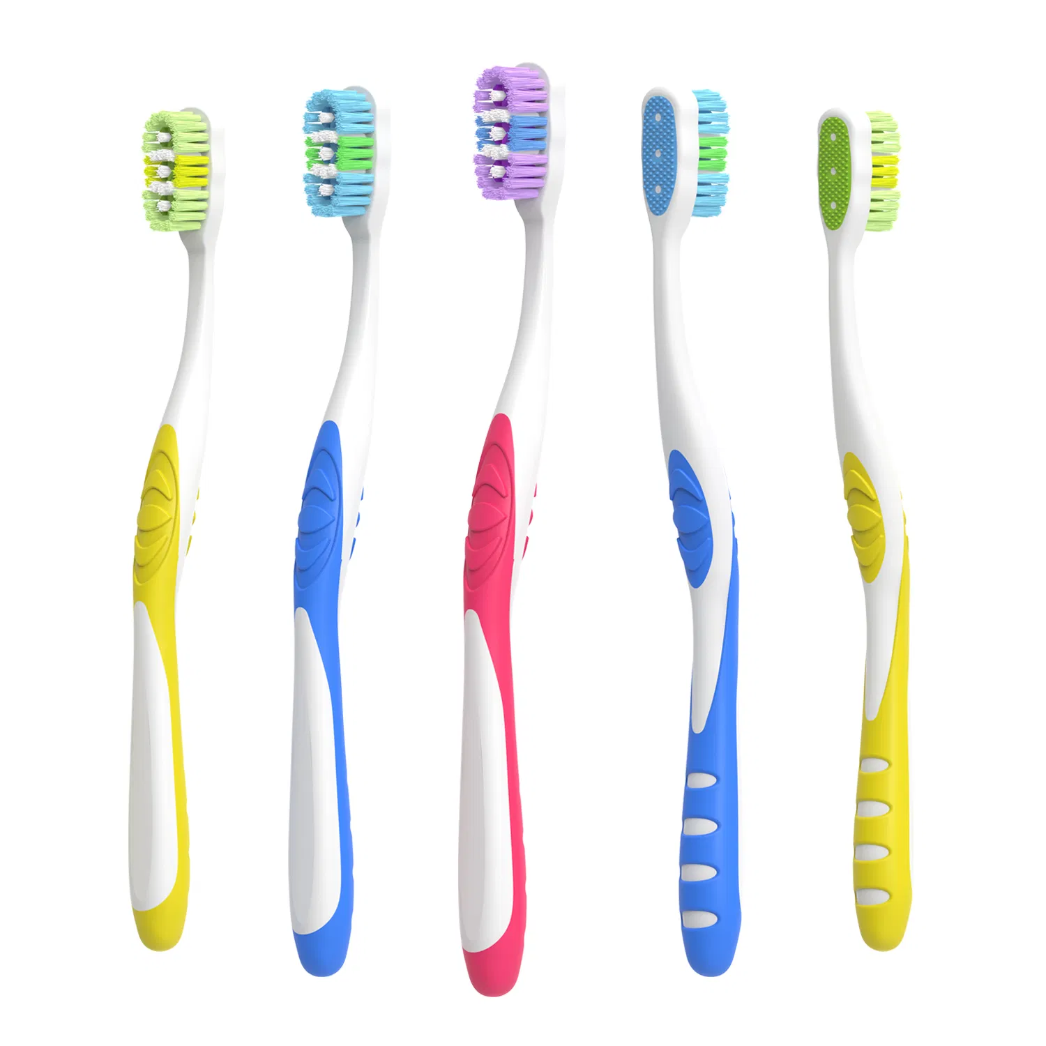 Wholesale OEM High Quality Toothbrush Custom Logo Oral Care Manual Adult Toothbrush Mold Manufacturer