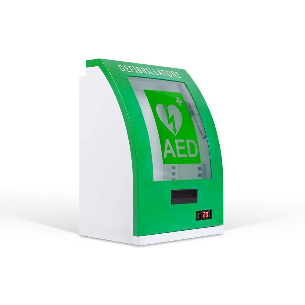 Wap-Health M8 Alarm Wall Mounted Best First-Aid Devices Defibrillator Aed Cabinet