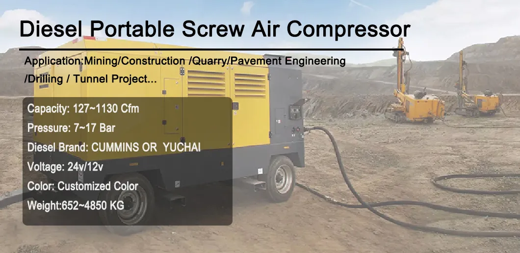 Diesel Screw Air Compressor