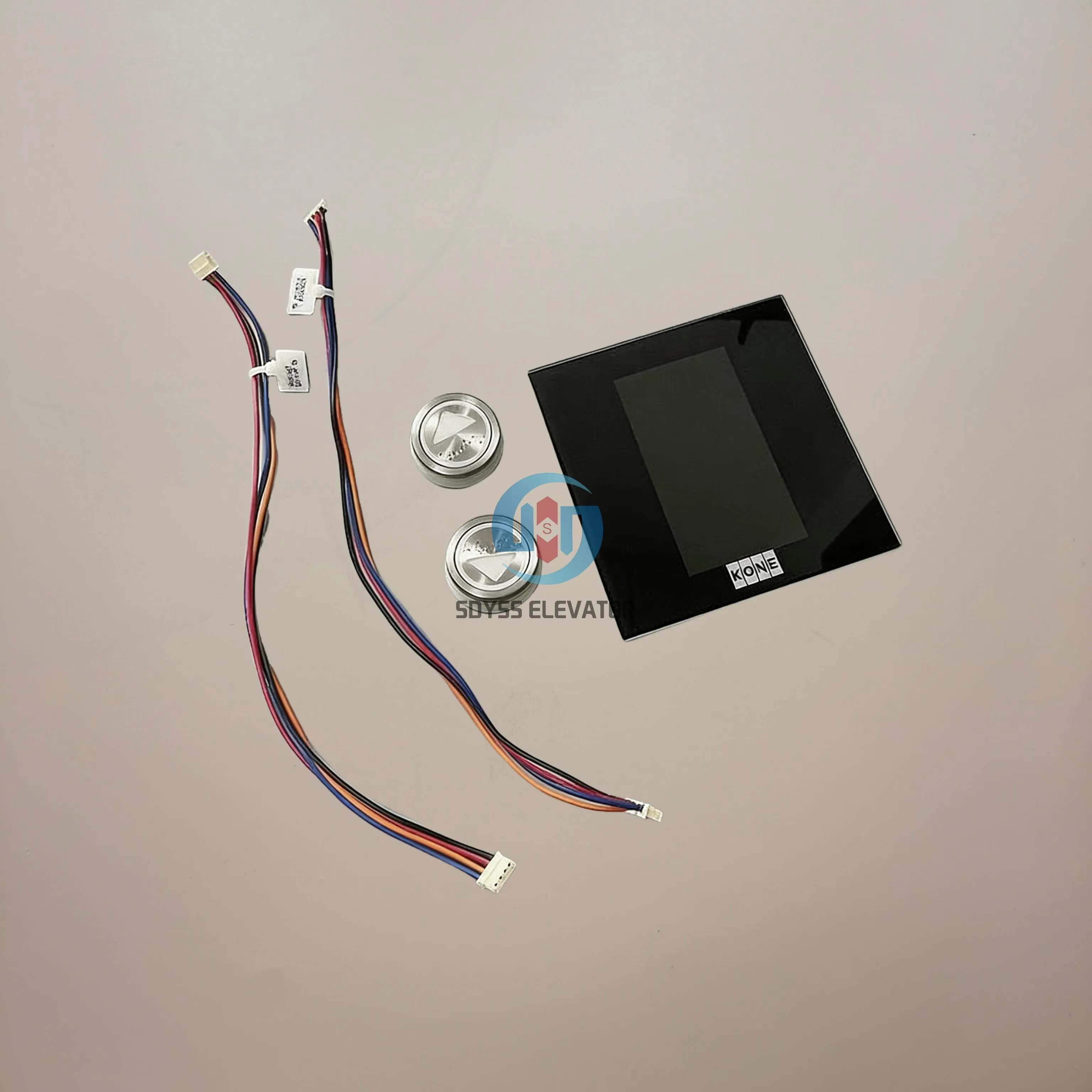 Elevator Kds330 Landing Call Panel with Segment Code LCD Display - Model Km51167880g01/Km51410416g11