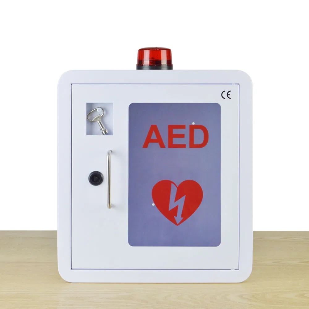 Medical Proof Water A First Aid Kit Storage Wall Box Defibrillator Aed Cabinet