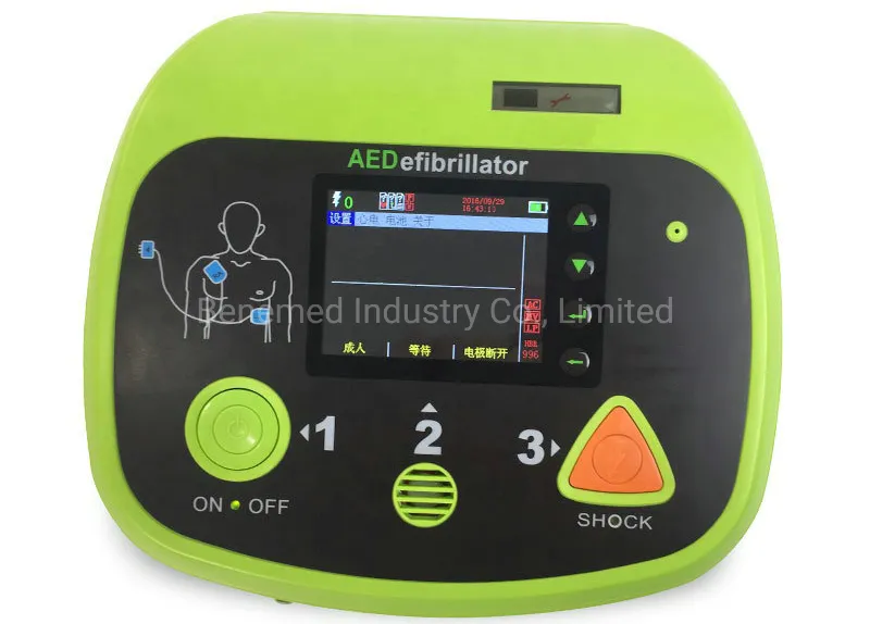 New Aed Defibrillator with LCD Display