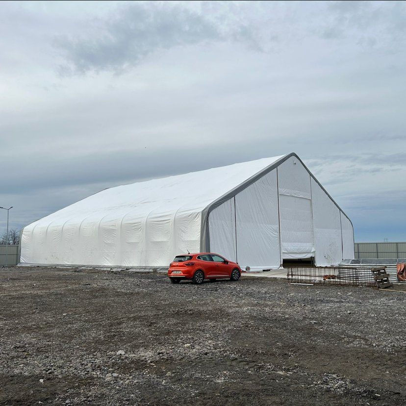 21X24X8.5m Prefabricated Warehouse Storage Tent Manufacturer Industrial Solutions Building PVC Storage Shelter