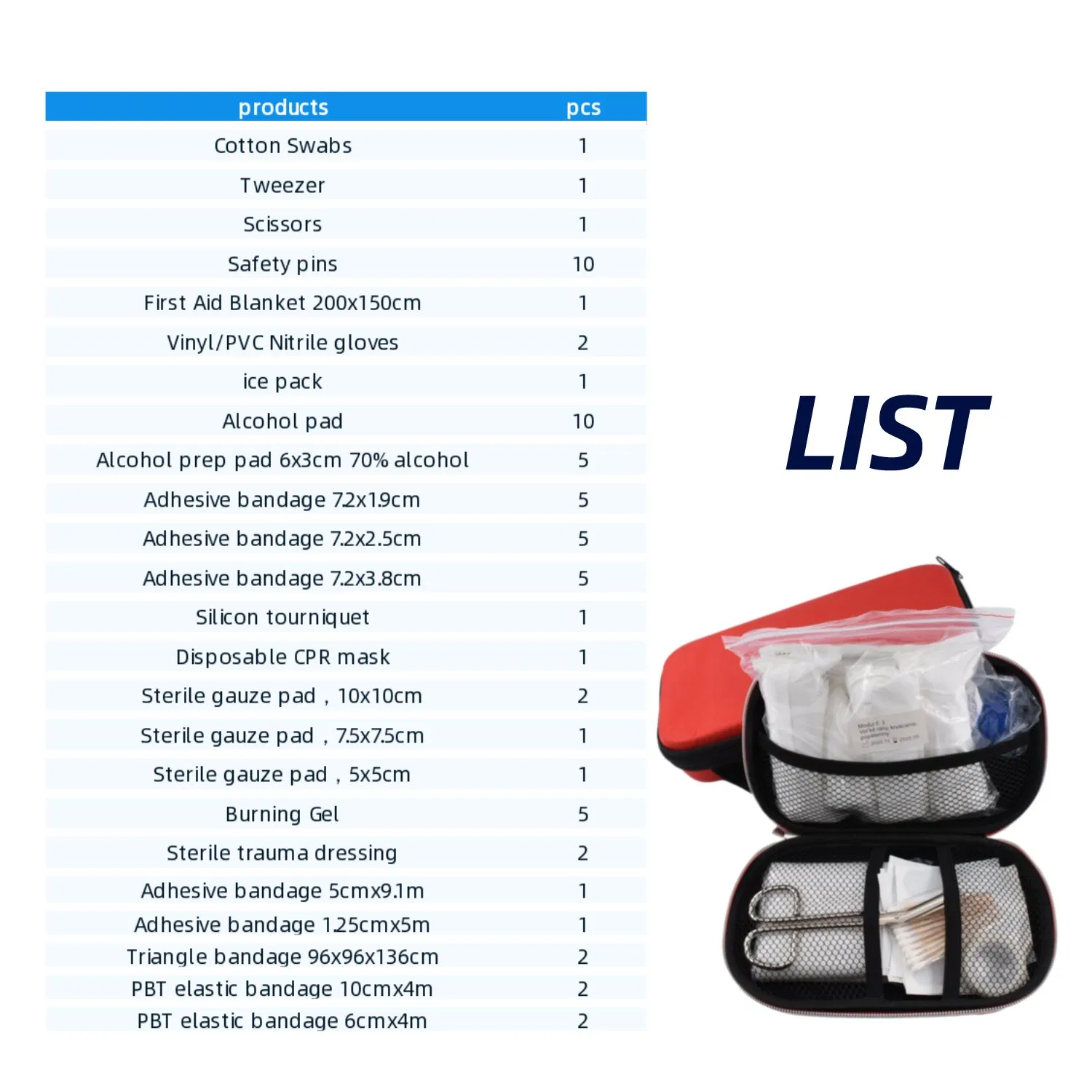 FDA Approved Hospital Brother Carton 88X42X78cm Shanghai Medical Supply Survival Tactical