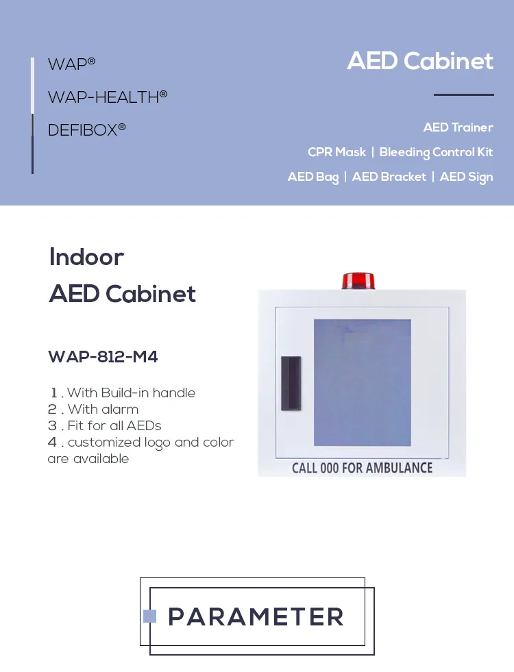 AED Cabinet Detail 1